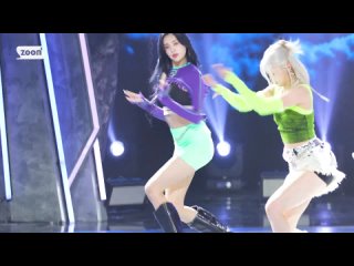 everglow - slay (aisha fancam) @sbs inkigayo 230827-(1080p)